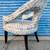 Nearly New, Upholstered Barrel.Chair 2 thumbnail