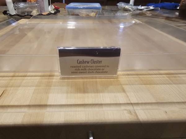 Acrylic Display case small signs 1