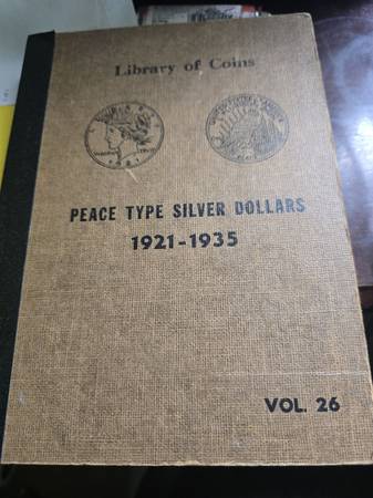 Complete peace dollar set. 1