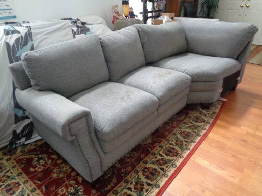 2-section couch, free 1