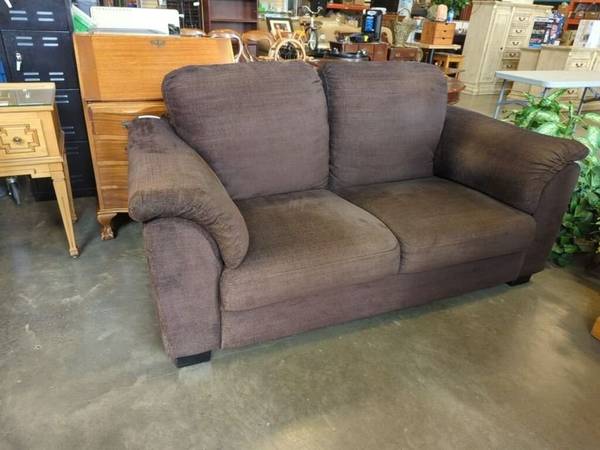 SOFA -LOVE SEAT BROWN -IKEA 1
