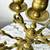 Large Antique Brass Menorah 8 thumbnail