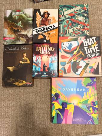 Various Board Games, Deduction/Mystery Games, D&D Starter Set 1