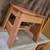 Handcrafted Solid Hardwood Step Stool w/ Heart Inlay - Signed by Maker 10 thumbnail