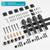 60" Bi-Folding Sliding Barn Door Hardware Track Kit 5FT/60" track 3 thumbnail
