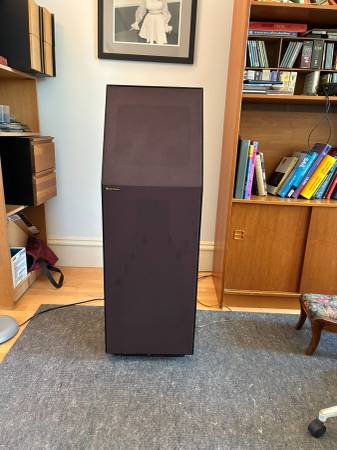 Snell Acoustics Type C Speakers Oak Cabinets 1