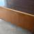 Vintage retro wooden office desk table antique tanker 12 thumbnail
