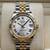 Rolex 278273 Datejust 18K/Ss Silver Roman Diamond “Vi” Dial 9 thumbnail