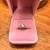 NEW 14k white gold moissanite ring - 1 ct carat 2 thumbnail