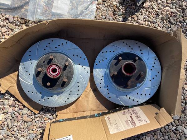 1965/66 Ford Thunderbird rebuilt steering knuckles for disc brakes 1