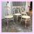 Matthew Izzo Home Faux Bois Outdoor Garden Chairs, Set Of Four 3 thumbnail