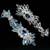 Gem GENUINE Sky Blue Topaz/White Sapphire 925 SILVER Neclace SET 5 thumbnail