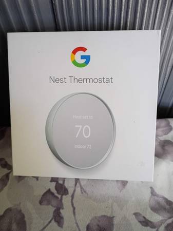 Google Nest LCD Smart Thermostat (GA01334-US) 1