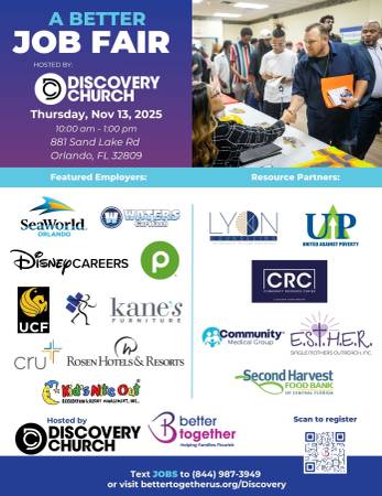 🎯 Get Hired This Week | Orlando Job Fair 11/13 (Free) 1