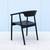 Italian Modern Norman Foster for Mattiazzi MC 21 Leva Black Ash Chair 11 thumbnail