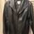 Women’s Black Leather Car Coat 1 thumbnail