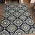 New 6’7” x 9’ Blue Green Indoor/Outdoor Area Rug 1 thumbnail
