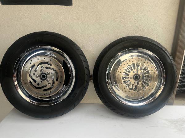Harley Davidson Custom Billet Wheels 1