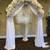 Wedding Arch Rental^^^Circle Arch^^^Curved Top Arch^^^OCgazebos 7 thumbnail