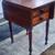 Sheraton Mahogany & Birdseye Maple Drop Leaf 2 Drawer Stand 3 thumbnail