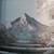 Original Thomas Kinkade painting. Features a mountain, trees, and a ri 5 thumbnail