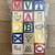 15 CHILDRENS Wood BLOCKS 1 1/8" Numbers Letters Pictures 1 Make Your O 2 thumbnail