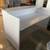RECEPTION DESK SHELL 6' WHITE GRAY 2 thumbnail