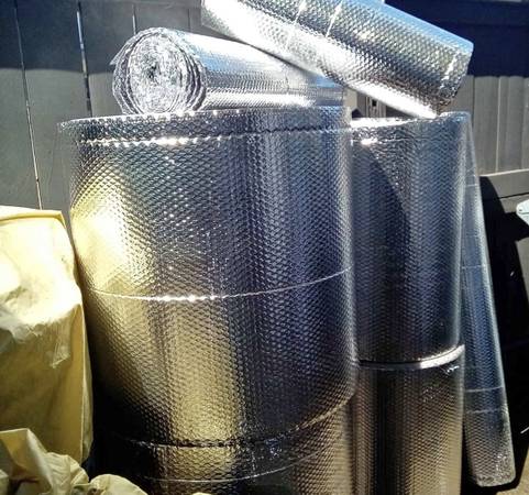 Double sided with bubbles 4'x625' 2500 sq ft Radiant Barrier 1