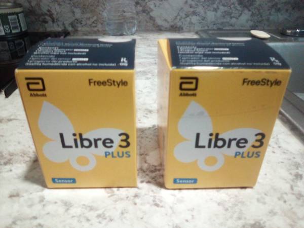 2 new libre 3 plus glucose sensors 1