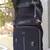 EDDIE BAUER CARRY ON HANGING  LUGGAGE SUITCASE - BLACK FOLDS TO 21”  L 1 thumbnail