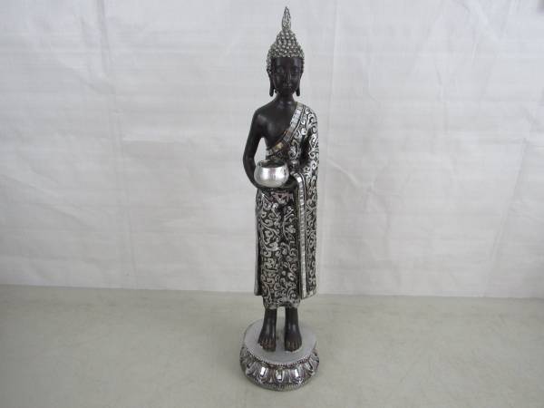 Buddha Dharma Statue Figurine Epoxy Resin Cast 17" Tall 1