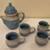 TEA/COFFEE POT and MUGS SET from Overland Stoneware 2 thumbnail