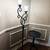 Stunning Mediterranean Scroll 2-Light Torchiere Floor Lamp - OBO 9 thumbnail