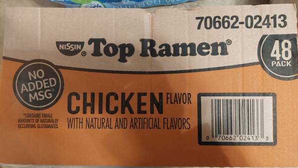 Chicken Turkey Spices from Nissin Ramen Noodle Chicken Flavor for Thanksgiving 1