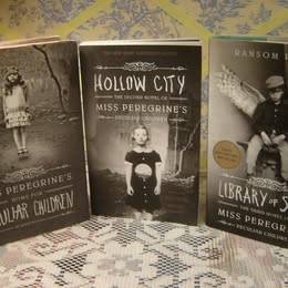 MISS PEREGRINE'S PECULIAR CHILDREN Trilogy. AS NEW. 3/$30.00 1