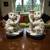 Wong Lee WL 1896 Porcelain Monkey Candle Holders Set of 2 Chinoiserie 1 thumbnail