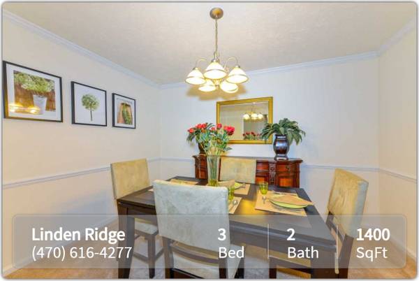$1,466 / 3br - 1400ft2 - ¡Se aceptan mascotas! 3 hab / 2 ba. ¡Llama para una visita! (Stone Mountain)63963989862147121