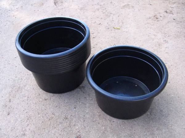 ●●●●● NEW 25 GALLON HEAVY DUTY SQUAT POTS FOR SALE 1