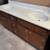 Double Bowl Bathroom Sink 67" 2 thumbnail