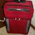 SUITCASE Sonoma Travel Soft Bag Burgundy Multi Zipper Luggage 1 thumbnail