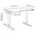 IKEA BEKANT Corner Desk Left - White - Top Only 3 thumbnail