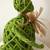Green Bunny with Bow Figurine Home Decor 5 thumbnail