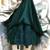 Ladies Green & White Strapless Hi-Lo Dress by "Speechless" - Size 11 5 thumbnail