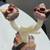 Onyx Marble Tulip Taper Holder - Candle Holder 2 thumbnail