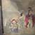 Antique Chinese watercolor painting 6 thumbnail