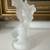 Fristed Finish Glass Art Deco Style Inspired Angel Candle Holder 2 thumbnail
