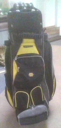 Hippo Golf Bag! Freestanding! TPS Irons Extra! 1