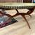 Vintage Mid Century Large Moroccan Style Brass Oval Tray Coffee Table 8 thumbnail