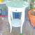 Beautiful queen, bedframe, like new, clean mattress, side table & lamp 23 thumbnail