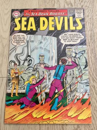 DC Comics Sea Devils 19 - 1964 1